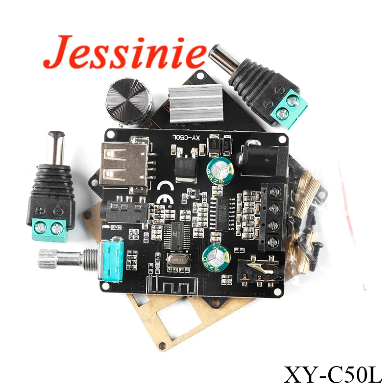 Amplificador DE POTENCIA Digital TPA3116, módulo de placa estéreo 50Wx2, Amplificador XY-C50L, compatible con Bluetooth 5,0, XY-C50H - imagen 5
