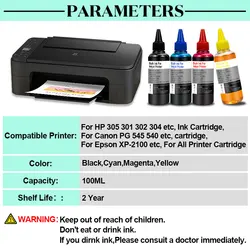 Kit CISS Universal para Impresoras Epson Canon HP Brother Ecotank 305