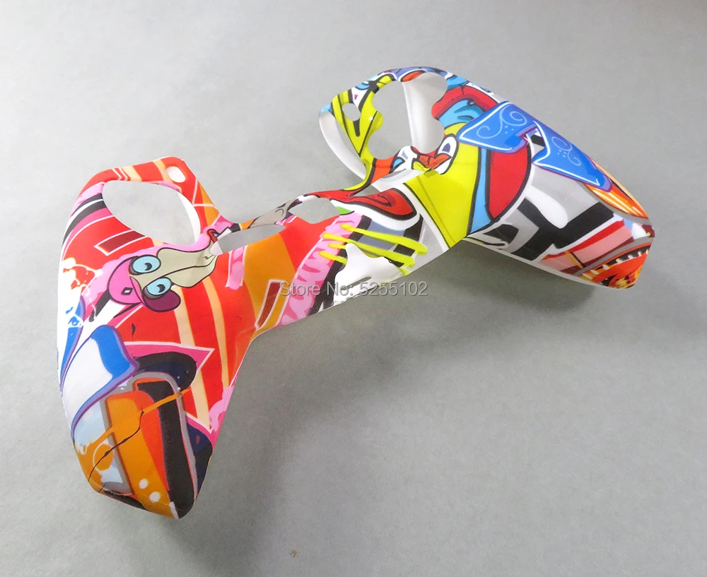 40 Uds para PS5 funda de goma de Gel de silicona suave para SONY Playstation 5 para PS5 funda protectora para controlador para PS5 Gamepad - imagen 5