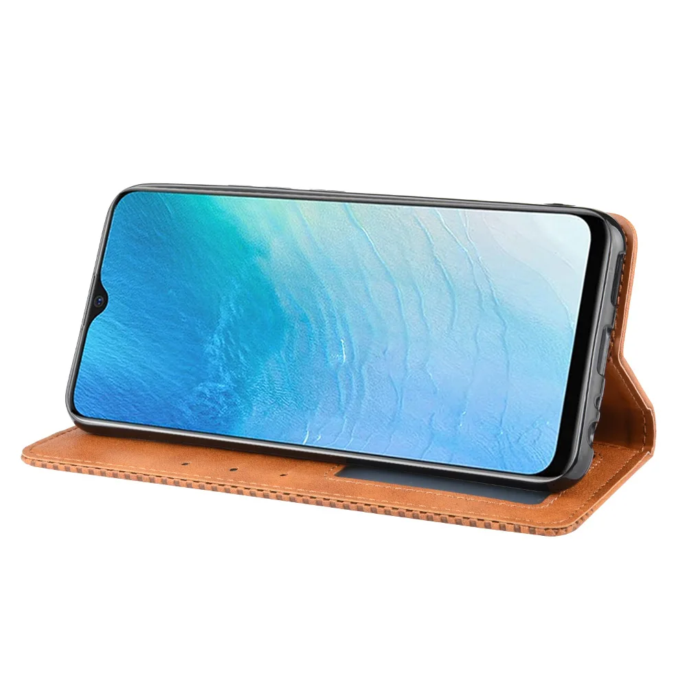 Funda Retro de cuero con tapa para VIVO S5, Nex 3, V17, U3, Y11, 2019, cartera con tapa magnética para V17 Pro, IQOO 3, NEO, U10 - imagen 4