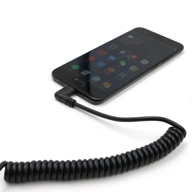 Ángulo de 90 grados USB2.0 macho a 3,1 tipo C ángulo de 90 grados codo izquierdo derecho en un codo izquierdo macho Cable de carga de datos - imagen 5