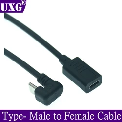 Extensor USB-C 180° Macho-Hembra – Alta Velocidad Transferencia Datos y Carga
