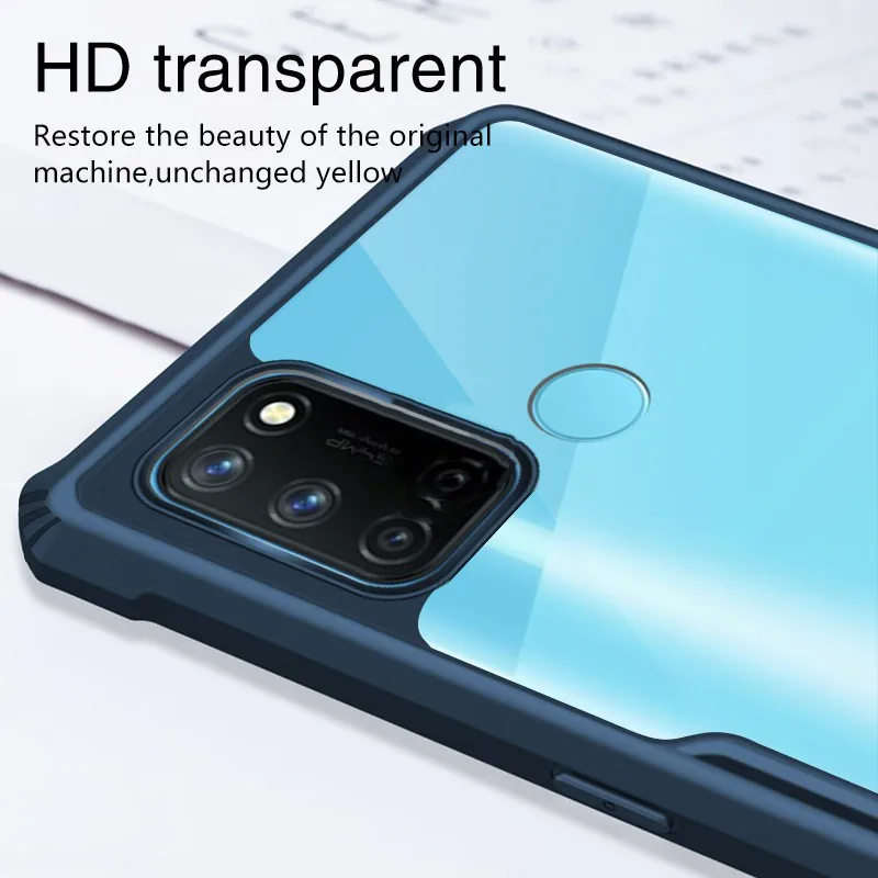 Funda protectora de silicona transparente para OPPO Realme, cubierta protectora para 5S, C2, C3, C11, C12, C15, C17, C20, C21, 8, 7, 6, 5 Pro, 7i, 6i, 5i, 6S - imagen 4