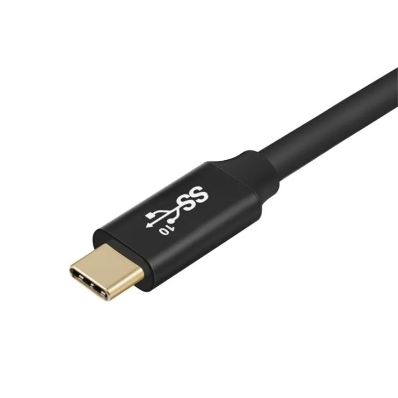 Cable USB C a USB tipo C macho USBC PD 5A 4K Cable de carga rápida USB 3,1 Gen 2 Cable de vídeo para Xiaomi Air Samsung S20 Macbook - imagen 2