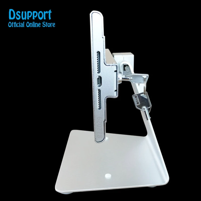 Soporte de escritorio de rotación completa para iPad mini 12345, funda de metal, soporte de exhibición al por menor, tableta, pc, antirobo - imagen 4