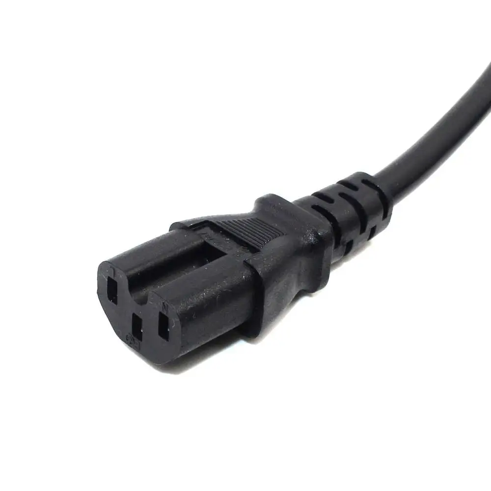 Cable de alimentación NEMA 5-15P a IEC320 C15, adaptador de CA para portátil, Cable de alimentación de plomo 18AWG/14AWG, 3 puntas, EE. UU. - imagen 4