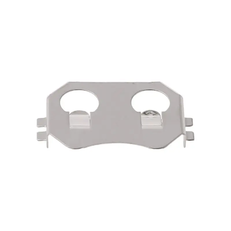 Soporte de batería SMT SMD, pila de botón CR2032, pila CR2032, 10 Uds.