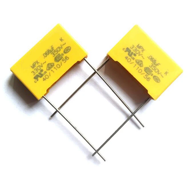Condensador de película de polipropileno, Serie X2, 0,01 UF ~ 2,2 UF, 10nf, 100nf, 150nf, 200nf, 680nf, 470nf, 1UF, 275VAC, 10 unidades - imagen 4