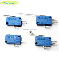 ZIPPY Happ Microinterruptor palanca corta mando arcade