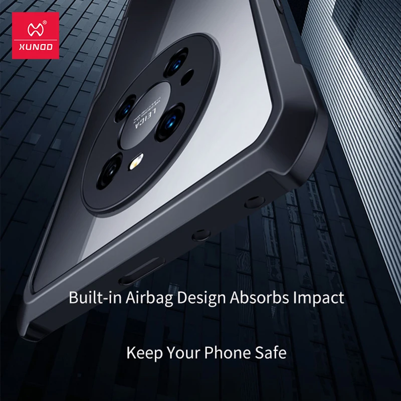 Xundd-funda a prueba de golpes para Huawei Mate40 Pro Plus, carcasa protectora transparente para Huawei Mate 40E 40 Pro + Pro RS - imagen 2