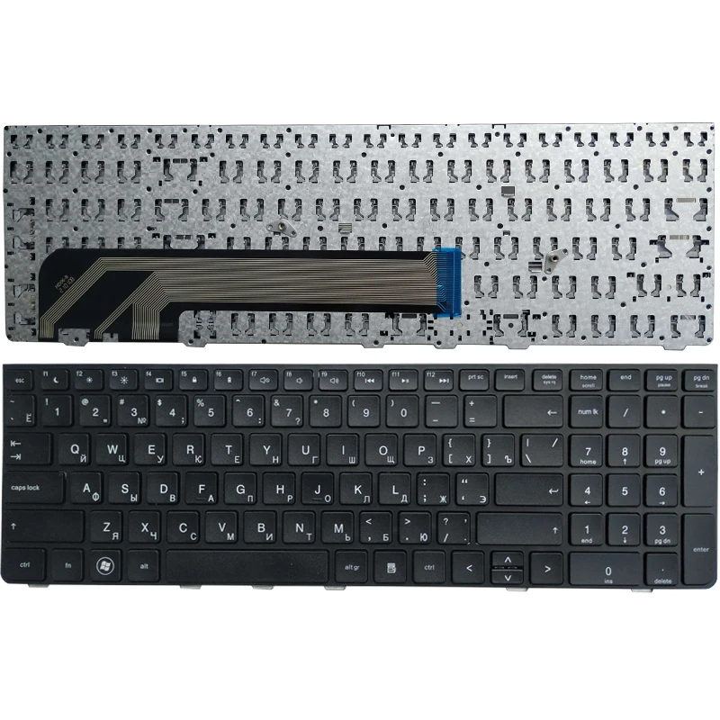 Teclado ruso para HP Pavilion 4530, 4730, 4530S, 4730S, 4535S, 4735s, 6037B0059628, 638179-DJ1, NSK-CC0SV, color negro