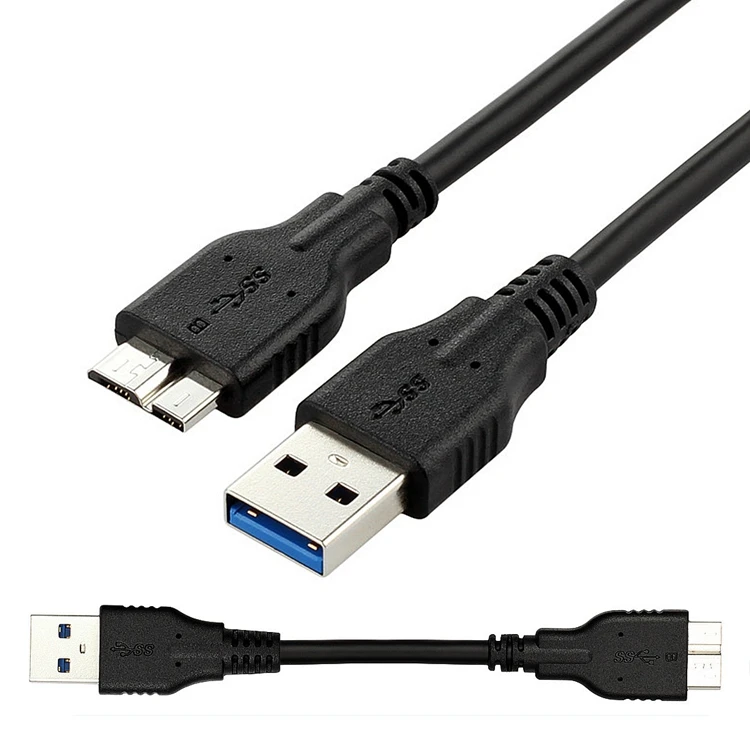 Cable USB 3,0 tipo A Micro B para disco duro externo S5 Note3, HDD, Cable de datos, Micro B, cargador - imagen 5