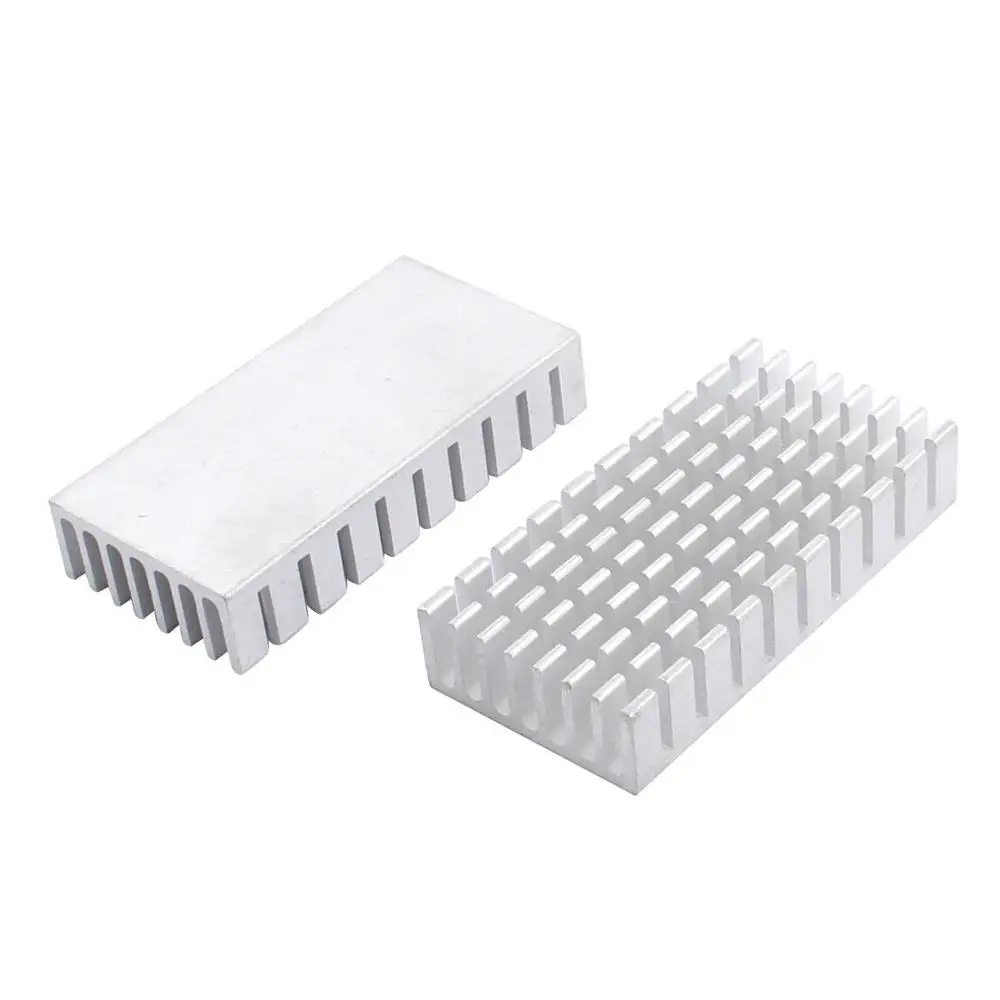 YOUNUON-disipador de calor de aluminio, disipador de calor de 50x25x10mm, 10 piezas, para dispositivo PCB, LM2596, 2577, 2587, viene con cinta de 3M - imagen 3