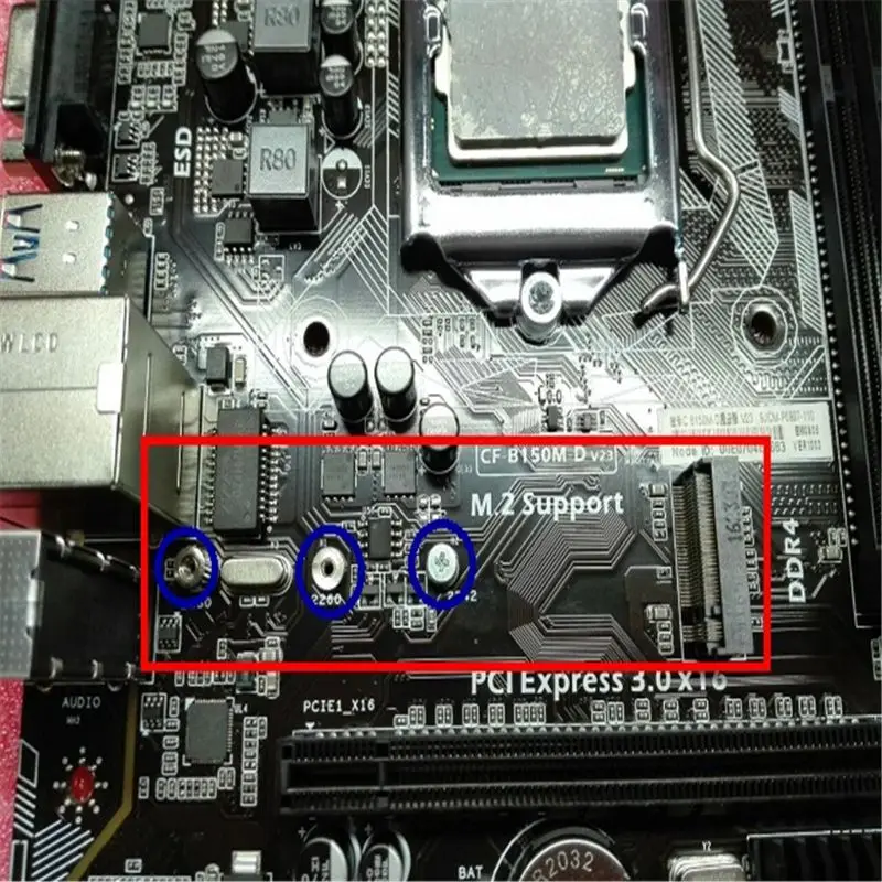 Juego de tornillos de montaje para placas base ASUS, herramienta de mano, destornillador, tuerca hexagonal, juego de tornillos de montaje, M.2 SSD - imagen 3