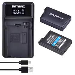 Batmax-batería PSP 3600 de 1000 mAh, Cargador USB LED para Sony PlayStation, portátil, PSP1000, Sony 1001,1002,1003,1004,1005,1006