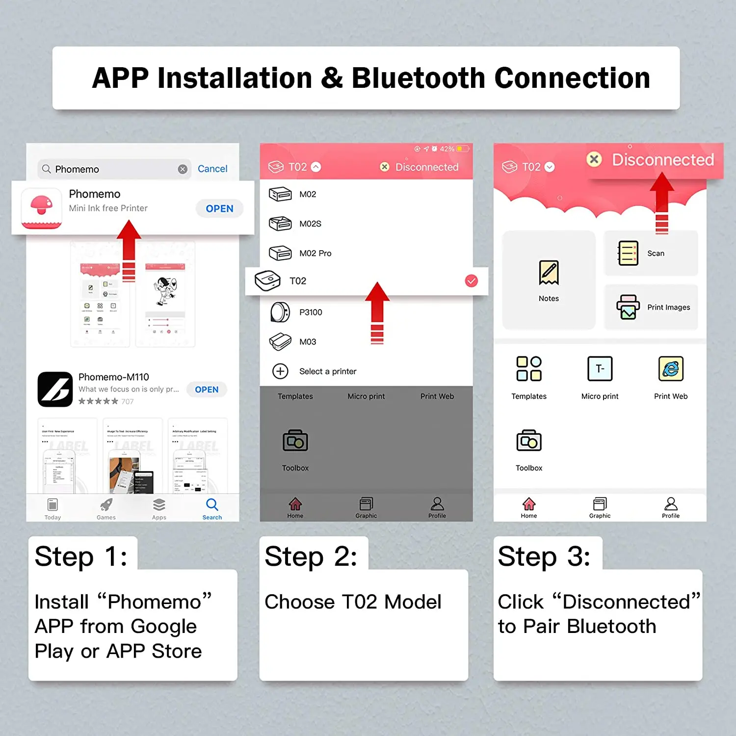 Papel térmico adhesivo para impresora de bolsillo Phomemo T02, pegatina colorida de larga duración, 20 años, verde menta/lavanda púrpura/naranja claro - imagen 4