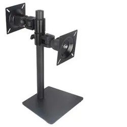 Soporte Monitor Dual Metálico Regulable 10"-27"
