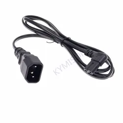 Cable alimentación IEC C14 a C7 Figura 8, conexión segura antidesgarro