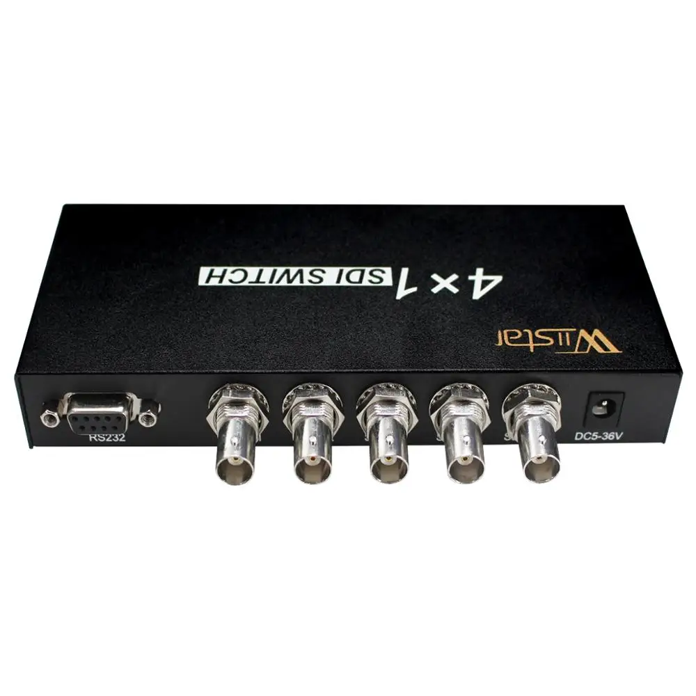 Conmutador 4x1 SDI 3G/HD/SDI 4x1 con soporte hembra BNC extensor de distribución 1080P para cámara de Monitor de proyector - imagen 4