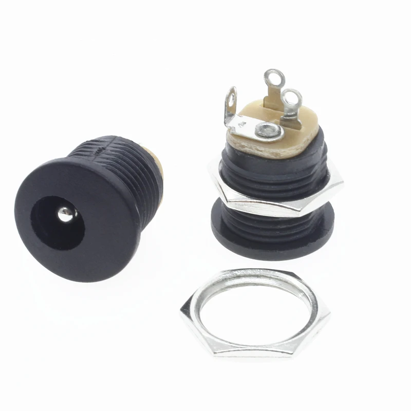 50 Uds. x toma de corriente de CC 5,5x2,1mm diámetro 5,5mm Pin interior 2,1mm - imagen 2