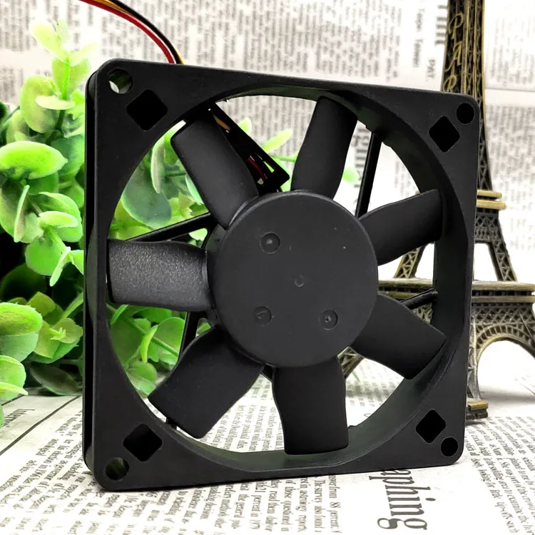 Adda-ventilador de refrigeración silencioso, AD0812HB-D72 8015, 12V, 0.19A, chasis de ordenador, 8cm Mm - imagen 4