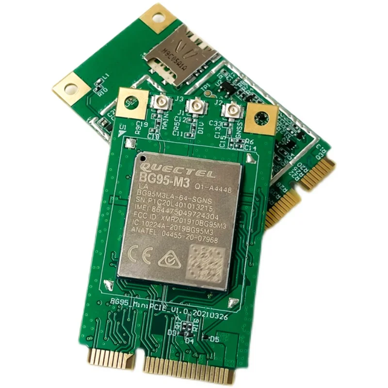 Quectel BG95-M3 MINI módulo PCIE con tarjeta NANO SIM multimodo LPWA ARM Cortex A7 procesador LTE Cat M1/Cat NB2/EGPRS módem GNSS - imagen 2