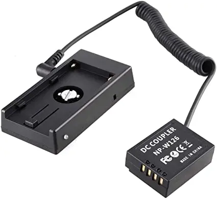 Fotga NP-W126 Batería ficticia con placa de batería NP-F970 Cable de alimentación para cámara Fuji X-A1 X-A2 X-A3 X-E1 X-E2 X-M1 X-Pro - imagen 3