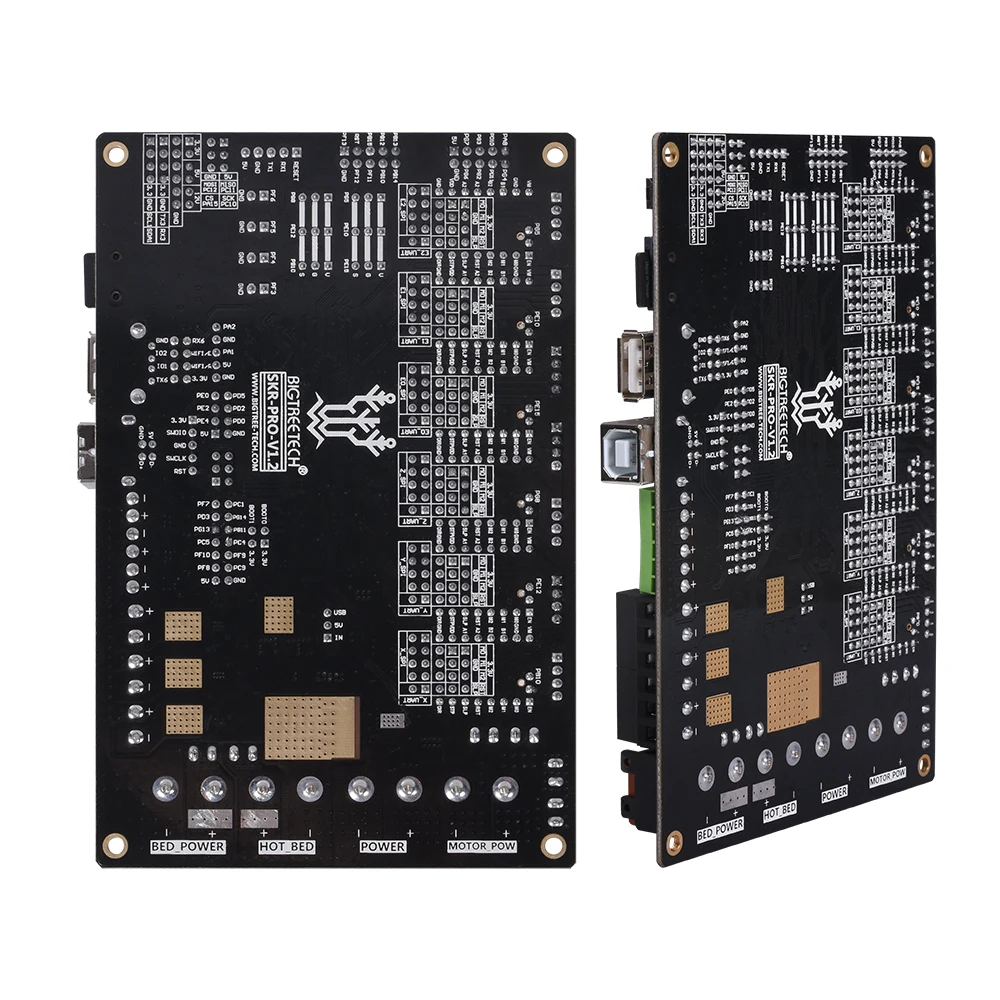 BIGTREETECH Placa de Control SKR PRO V1.2 de 32 bits  piezas de impresora 3D  SKR V1.3 rampas 1.4 A4988  TMC2208 Uart  TMC2130 TMC2209  Skr mini e3 - imagen 2