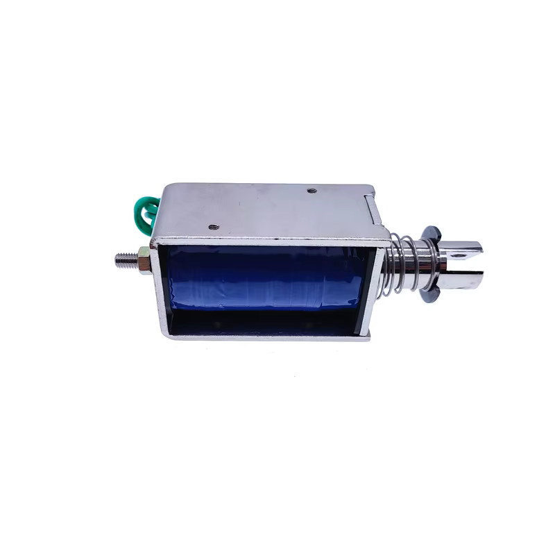 Electroimán Solenoide Lineal TAU-1039, 10mm 24V Push-Pull - imagen 4