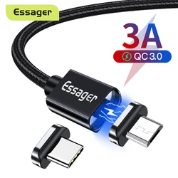 Cable USB-C Magnético Essager – Carga Rápida 100W