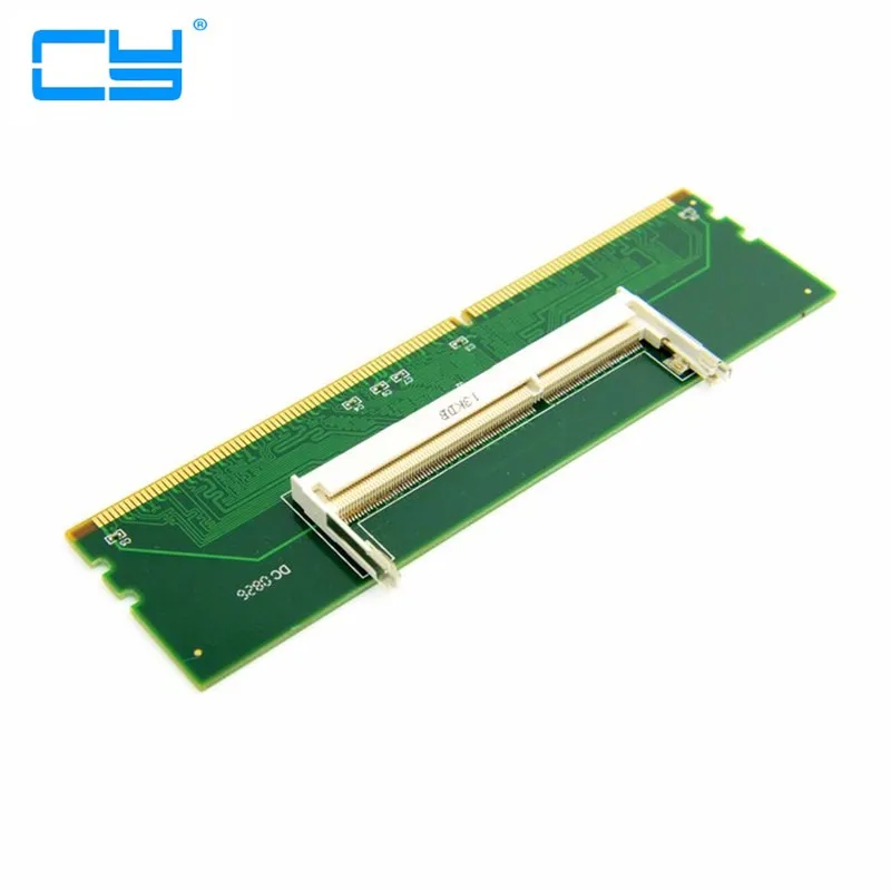 DDR3 Laptop SO-DIMM a PC de escritorio Adaptador de memoria RAM DIMM DDR3 204 pines a 240 pines Lod