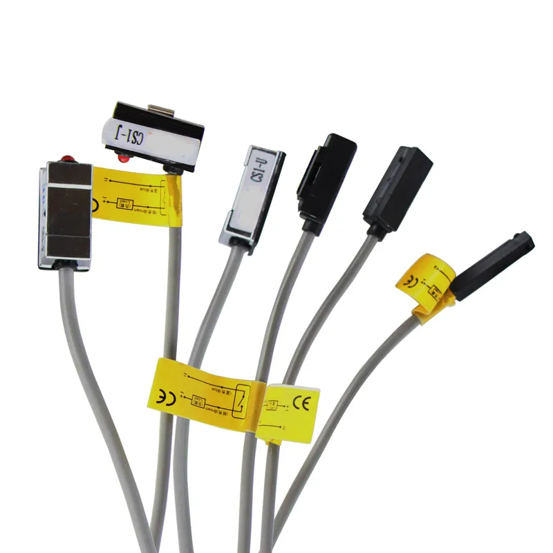 CS1-J Cilindro neumático con interruptor de proximidad industrial