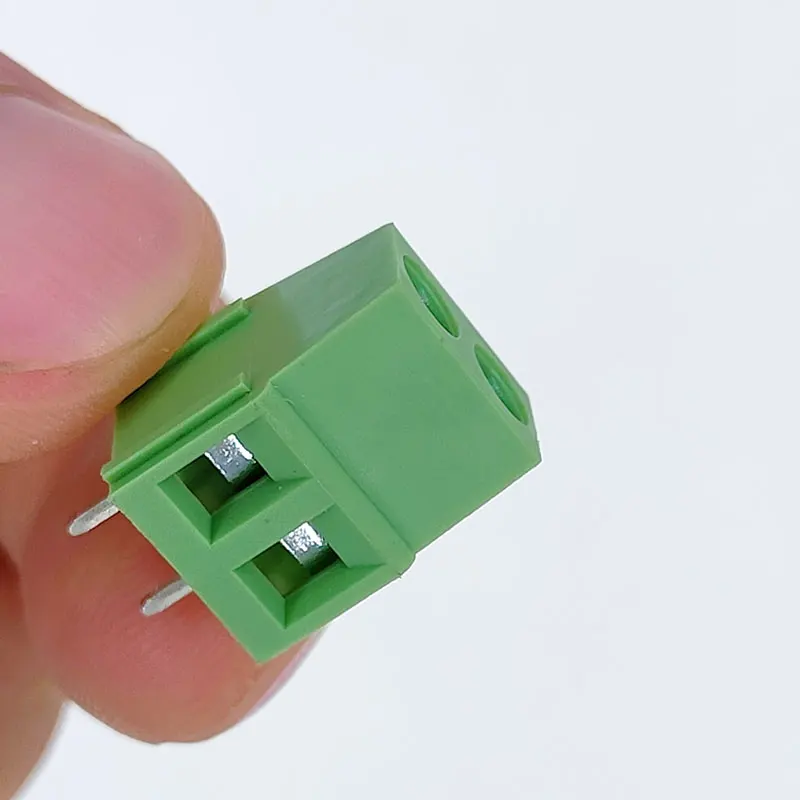 10 Uds DG/KF128 5,0mm/5,08 PCB conector de bloque de terminales de tornillo terminales de 2 pines 380V 10A - imagen 5