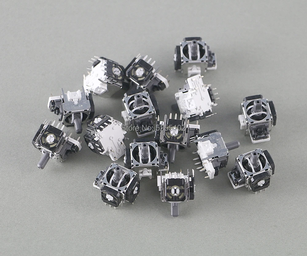 2 uds Original nuevo negro para PS4 3D Rocker Joystick eje Sensor analógico reemplazo para Sony PlayStation 4 controlador inalámbrico - imagen 5