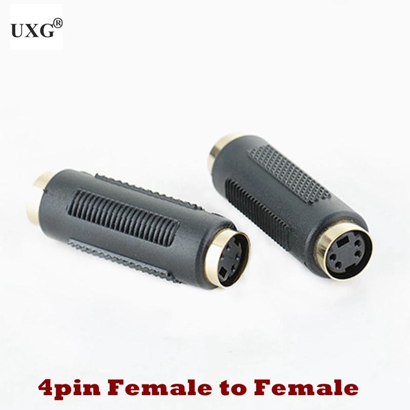 S-VIDEO de 4 pines macho a TV RCA AV macho a hembra, Cable de enchufe M a F PIN S, adaptador de vídeo - imagen 4