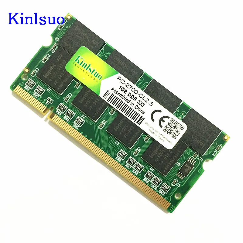 Kinlstuo-memoria ram para ordenador portátil, so-dimm ddr1 DDR 400 333 MHZ/pc-3200 pc-2700 200 pines 512mb 1gb para sodimm notebook ram - imagen 4