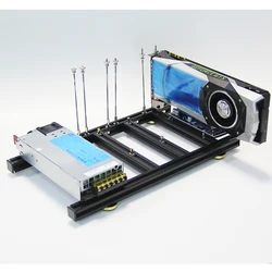 Base Alimentación Riser PCIe 6 Pines de GPU Minería