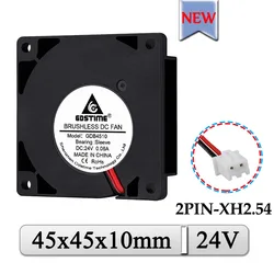 Gdstime Ventilador 24V Impresora 3D Turbo 45mm Aire Forzado