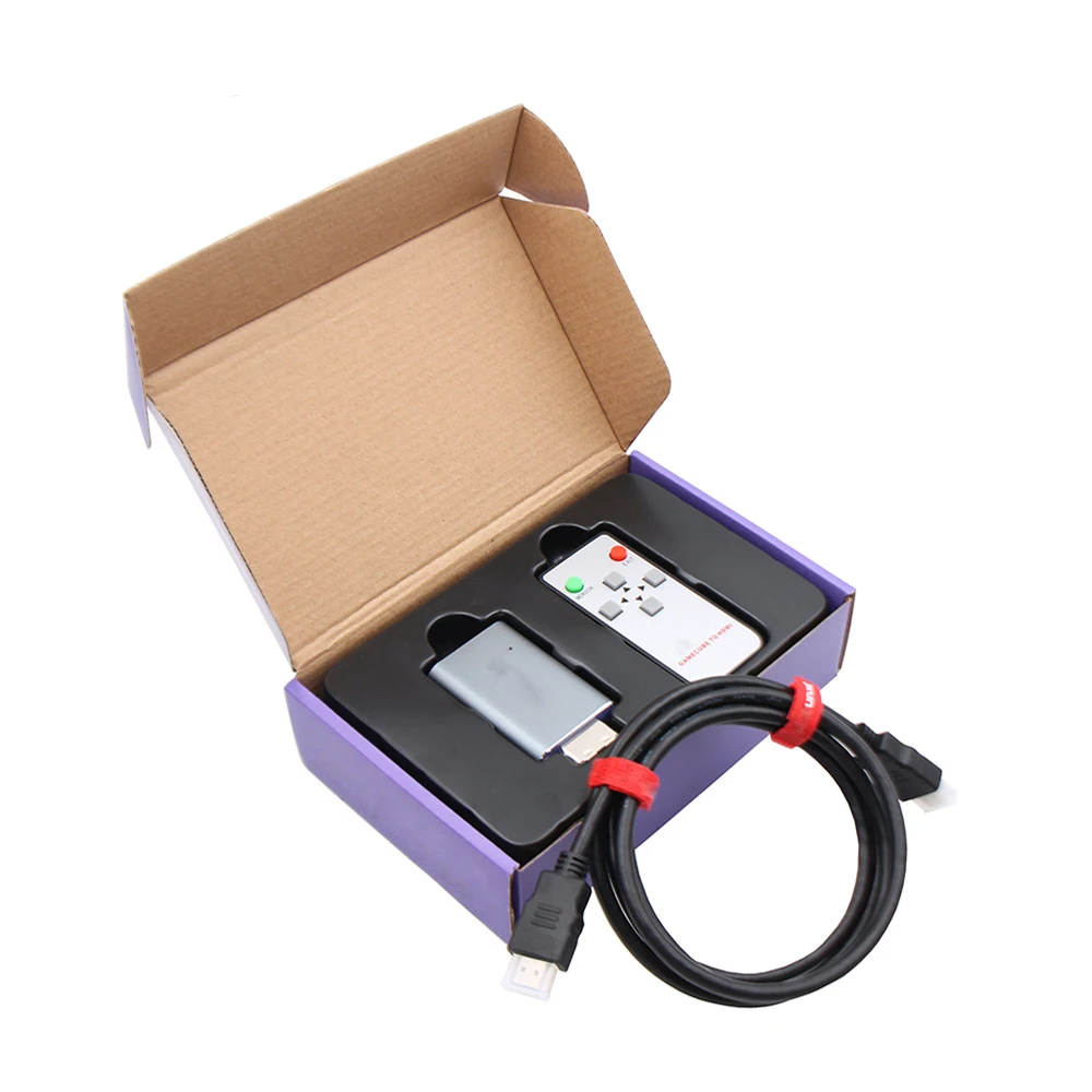 Convertidor Compatible con HDMI para NGC a adaptador convertidor Digital HD Cable adaptador convertidor Doubler para consolas de juegos Gamecube - imagen 5