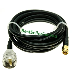 Cable Pigtail RF RG58 – Conector UHF PL259 a SMA Macho