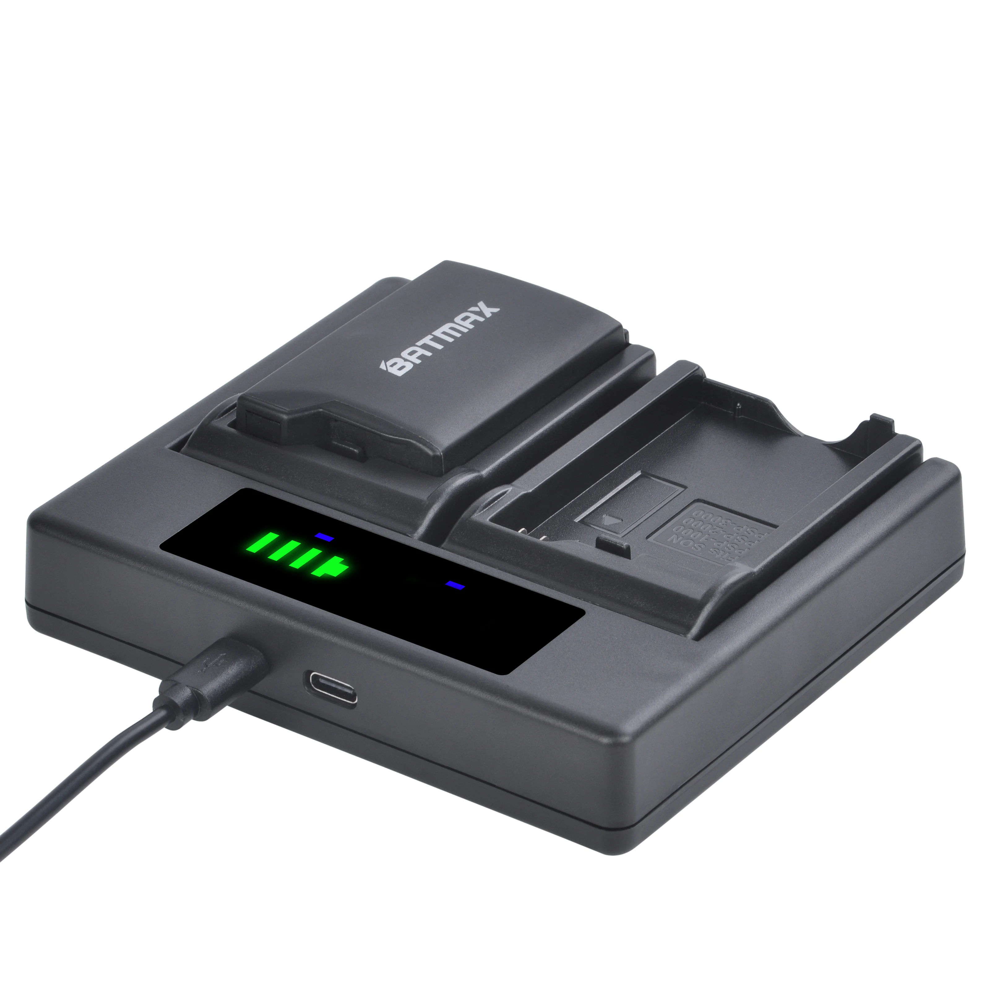 Batmax-batería PSP1000 de 3600mAh, cargador Dual rápido LED para Sony PSP-110, PSP-1001, PlayStation, consola portátil PSP1000 - imagen 5