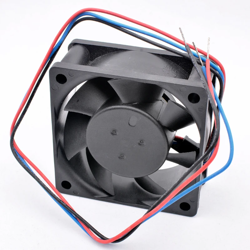 AFB0648HH-BR00 de 6cm, 60mm, 60x60x25mm, CC 48v, 0.10A, rodamiento de doble bola, 3 cables, ventilador de refrigeración para el inversor de la caja del servidor - imagen 4