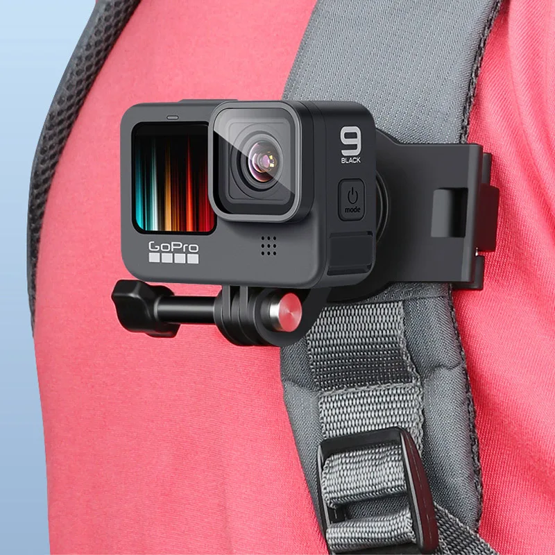 Soporte de fijación de correa de Clip de mochila giratorio de 360 grados, conjunto de bordes de Marco expandido para Gopro DJI Osmo Pocket / Pocket 2 accesorios - imagen 2