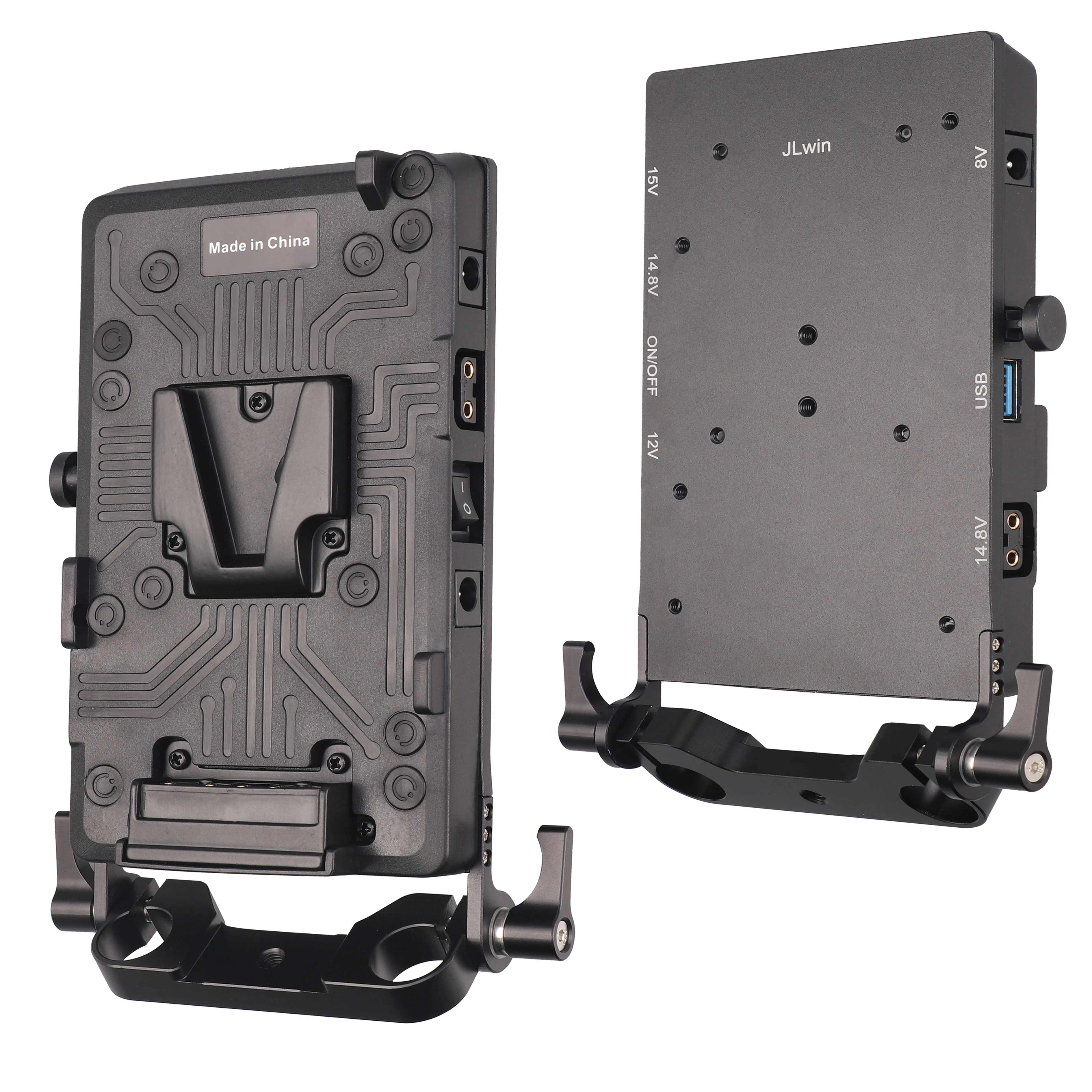 Adaptador de placa de batería con montaje en V FOTGA Placa V-Lock D-tap para cámara DSLR Sony D-Tap