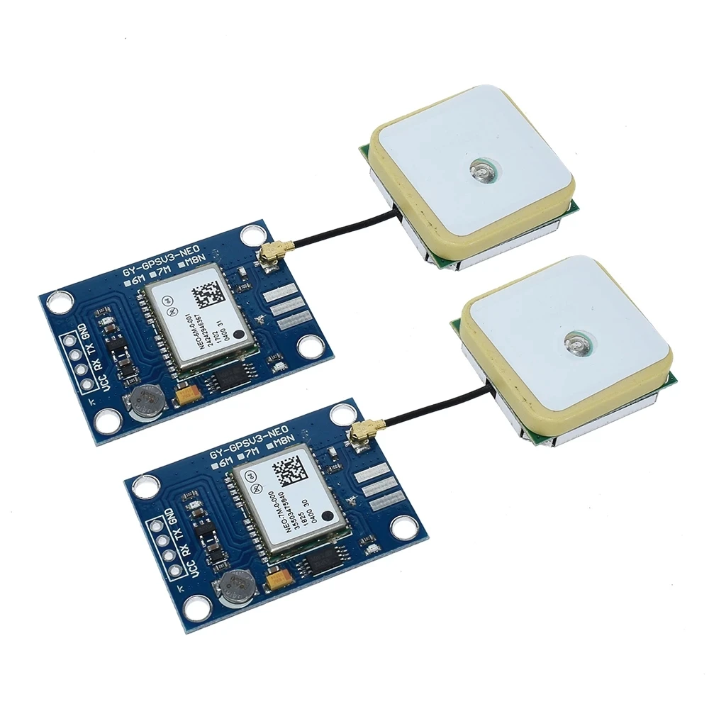 APM2.5 NEO-6M NEO-M8N NEO-M7N-0-000 Módulo GPS GYGPSV1-8M 3-5V GYGPSV5-NEO para Pixhawk APM - imagen 2