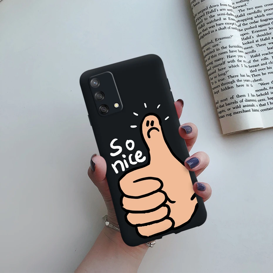 un teléfono con una pegatina pulgar hacia arriba