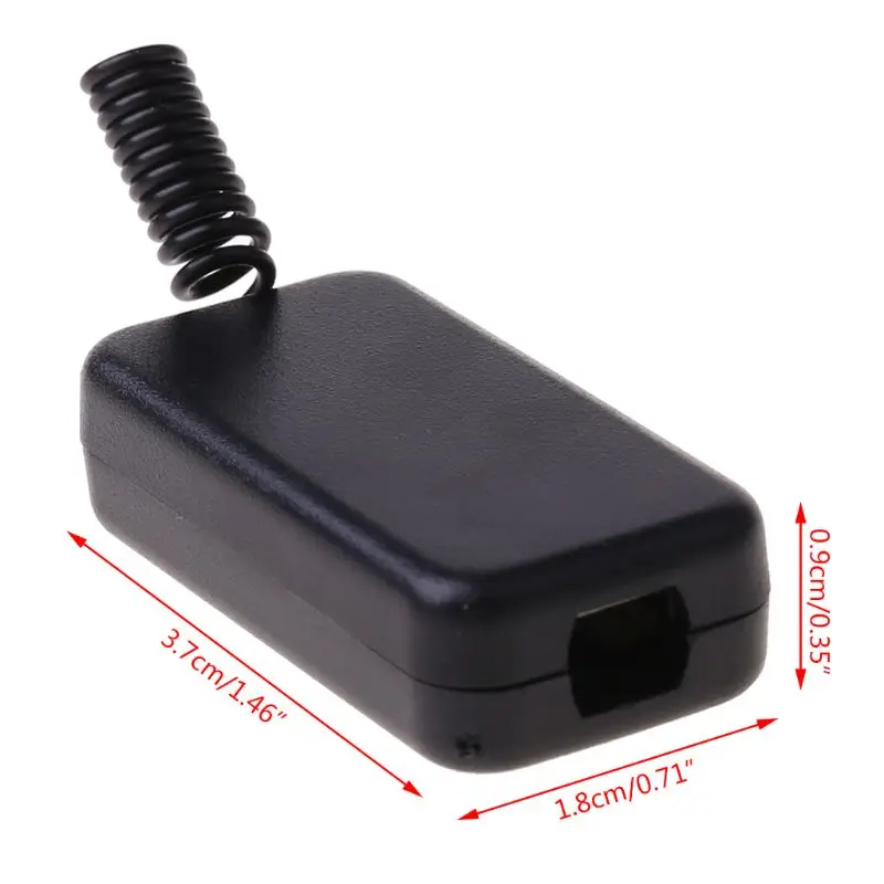 Interruptor remoto de relé DC3.7V 4,2 V 5V 6V 7,4 V 8,4 V 9V 12V Salida 0V relé de contacto seco Valor de conmutación NO COM NC 315MHz 433MHz - imagen 5