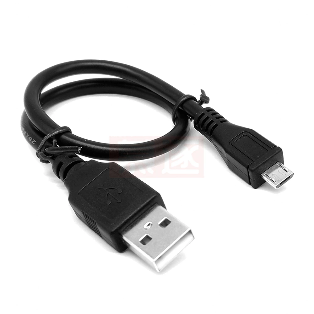 Cable de carga de datos micro USB con codo superior e inferior, cable corto de datos universal para teléfono móvil Android USB - imagen 5