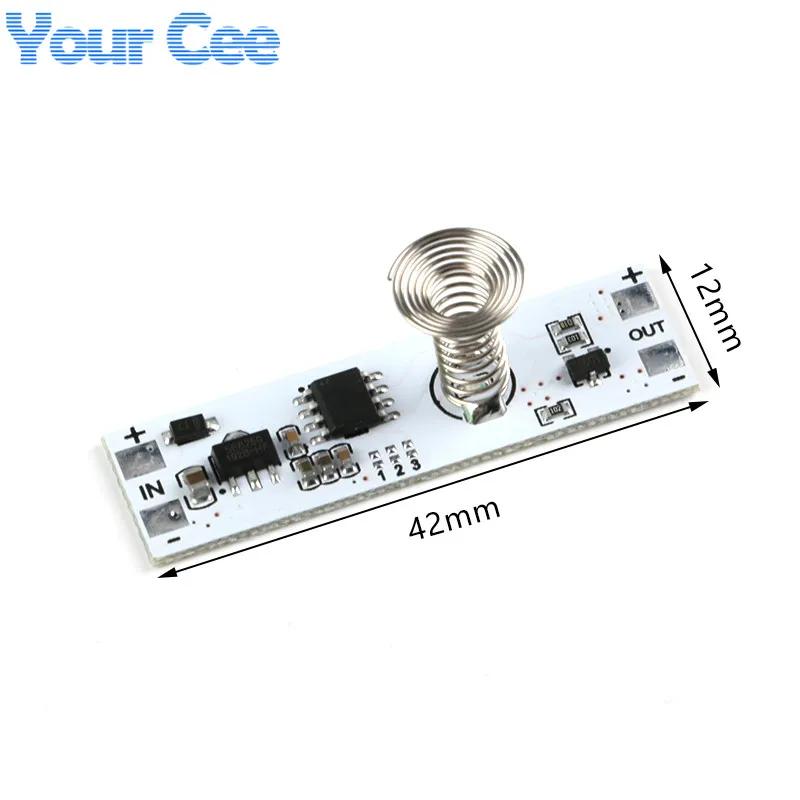 Sensor de mano de barrido de escaneo, Interruptor táctil, lámparas de Control de atenuación LED capacitivas, componentes activos PULAR de corta distancia, 5 uds./1 ud. - imagen 4