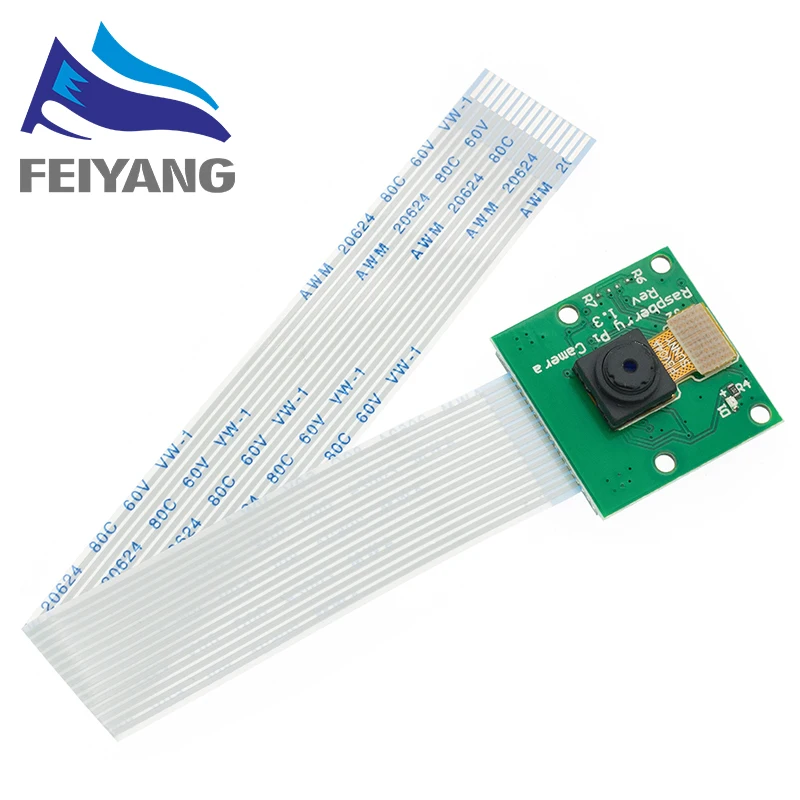 Raspberry Pi 3 Modelo B + Módulo de cámara 1080p 720p Mini cámara Cámara web de 5MP Cámara de vídeo compatible con Raspberry Pi 2 Modelo B - imagen 5